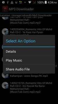 Free Mp3  Downloader screenshot 5