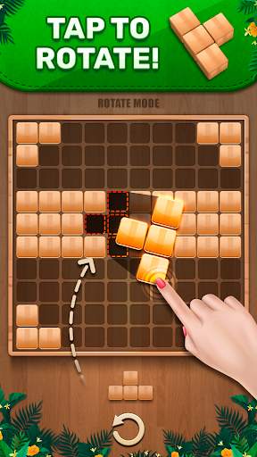 Wooden 100 Block Puzzle - Classic Wood Brain Game screenshot 2