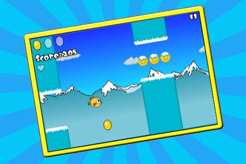 Happy Chick - Flying Game screenshot 4