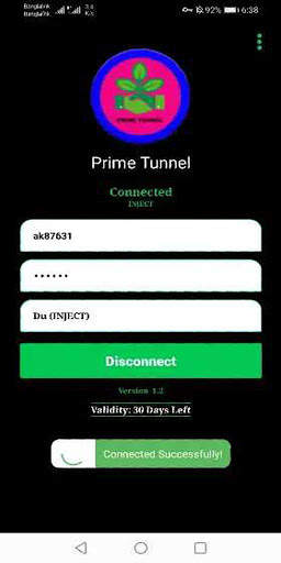 PRIME TUNNEL (Unlimited VPN Data) screenshot 2