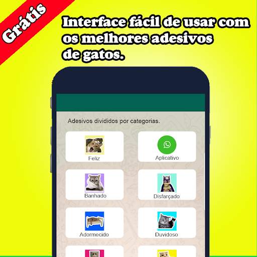 Melhores adesivos gato para WAStickerApps 2020 screenshot 2