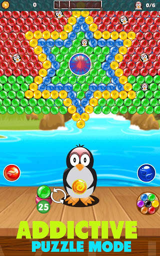 Rescue Bird Puzzle Bubble Shooter screenshot 1