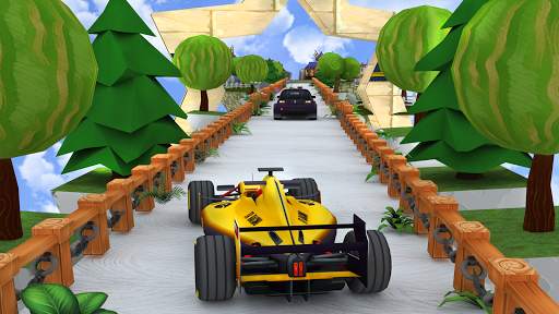 Extreme Car Stunt 3D: Crazy Car Driving Games screenshot 1