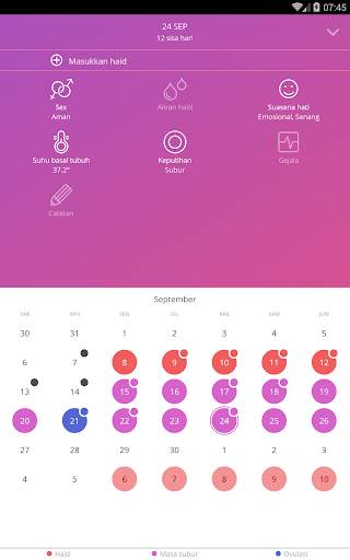 Ovu – Kalender Haid gratis screenshot 10