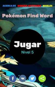 Pokémon Find Word screenshot 1