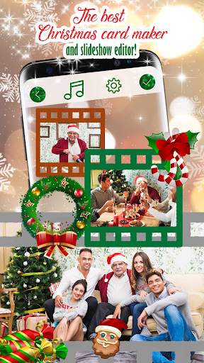 Christmas Video Greetings 🎄 Photo Slideshow Maker screenshot 3