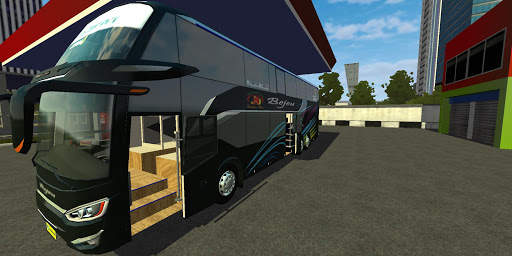 Mod BUSSID : Bus SR2 XDD Tronton New Bejeu screenshot 1