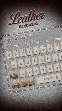Luxury Cool Leather Keyboard स्क्रीनशॉट 2