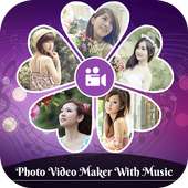 Movie Maker with Music : Photo to Video Maker logo