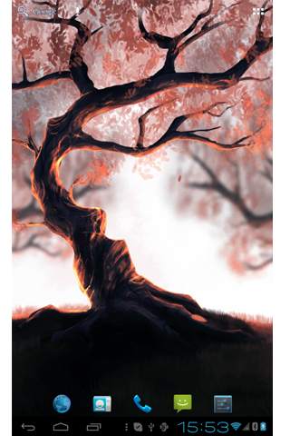 Woody Land :  Tree live wallpaper Parallax 3D free screenshot 4