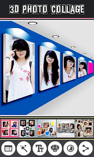 3D Photo Collage Maker Pro screenshot 4