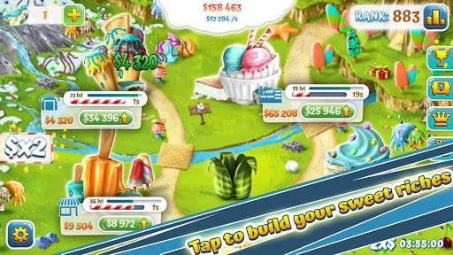 Icecream & Cake Factory: A cute clicker game! screenshot 2
