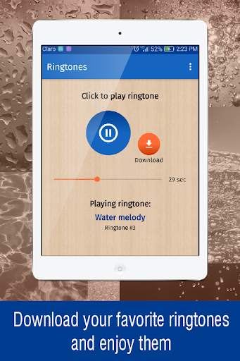 ringtones water for phone, water sounds free screenshot 8