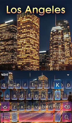 Los Angeles Animated Keyboard  स्क्रीनशॉट 2