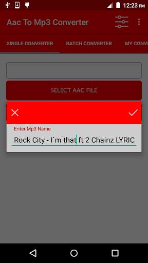 Aac To Mp3 Converter screenshot 5