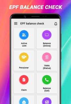 EPF Balance: PF Balance, EPF Passbook, UAN App screenshot 1