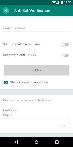 Anti Bot Verification App screenshot 1