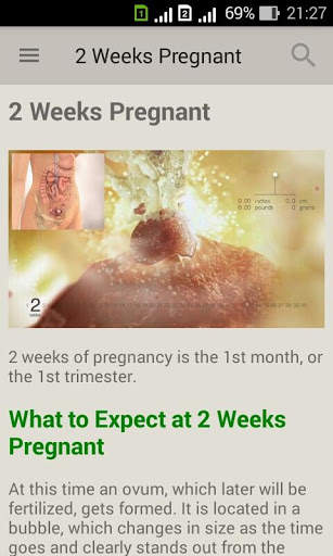 Pregnancy week by week. Expecting baby. Diary screenshot 4