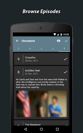 Showly - TV Shows Tracker 6 تصوير الشاشة