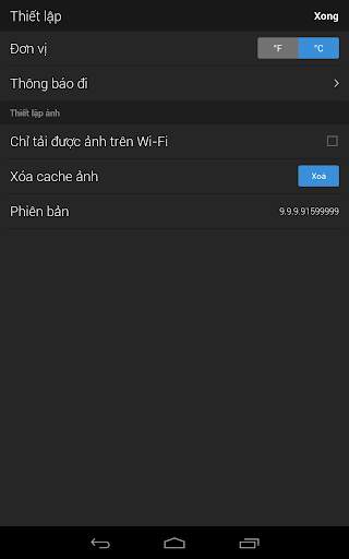 Yahoo Thời tiết screenshot 14