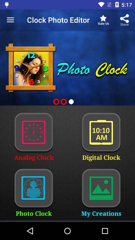 Clock Photo Editor - Analog Clock, Digital Clock 1 تصوير الشاشة