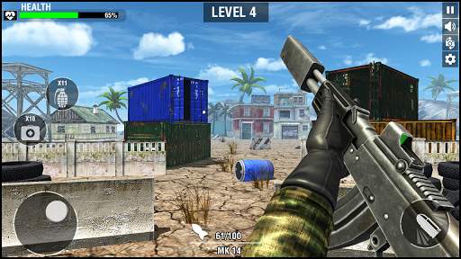 Free Firing Survival Battlegrounds : Gun Shooting screenshot 4