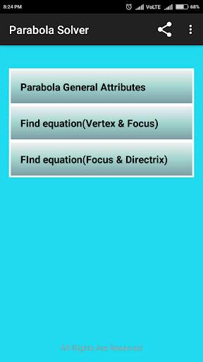 Parabola Solver 2 تصوير الشاشة