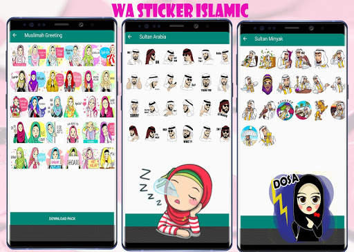 Kumpulan Sticker Islamic WAStickerApps Direct Chat screenshot 3