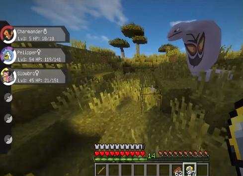 Mod Pixelmon go for minecraft screenshot 3