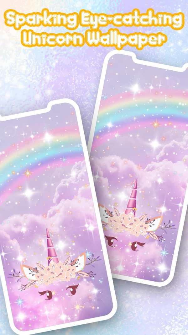 3D Glitter Unicorn Live Wallpaper screenshot 4
