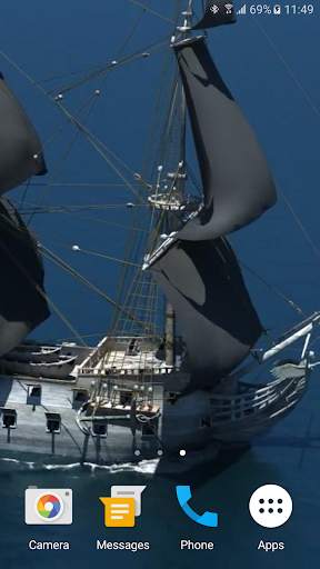 Sailing Ship Live Wallpaper screenshot 5