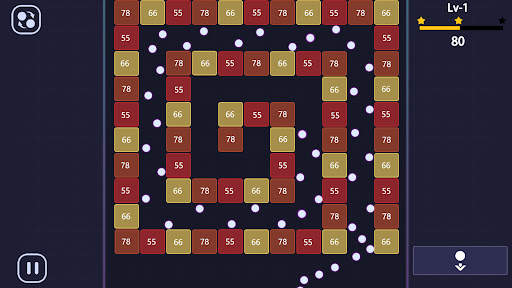 Bricks Breaker-brick game screenshot 1