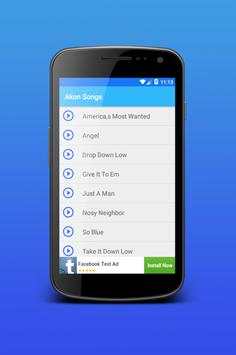 Akon Songs 2016 screenshot 1