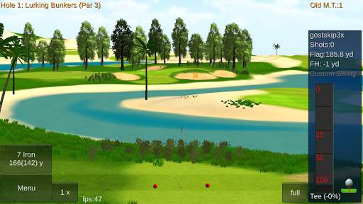 IRON 7 FOUR Golf Game Lite screenshot 4