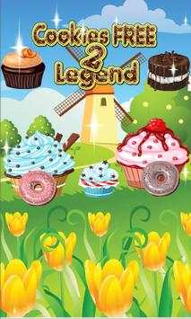 Cookies Free 2 legend screenshot 1