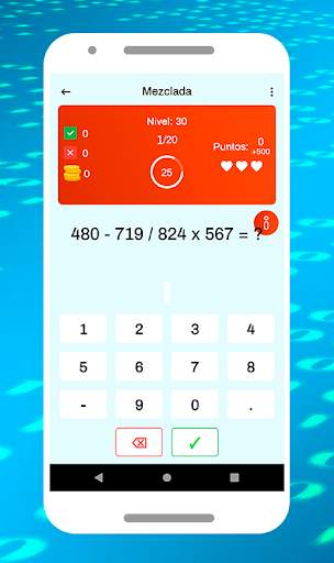 Mathematical Exercises - Quiz Game Free screenshot 5