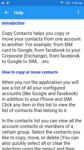 Copy Contacts screenshot 7