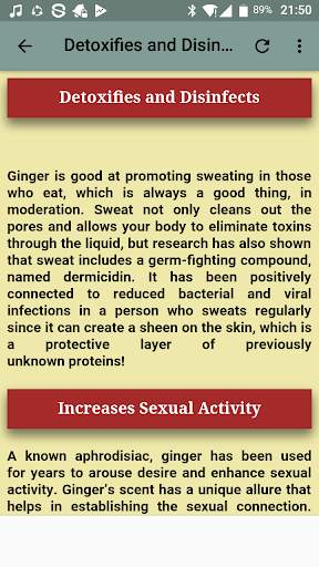 Ginger Uses & Benefits screenshot 7