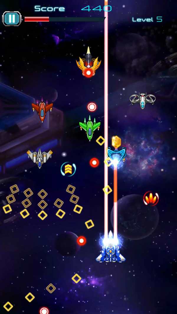 Galaxy Shooter : Attack Space Shooting Rad Alien screenshot 1