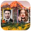 Mountains Photo Frames Dual: Photo frames & editor logo
