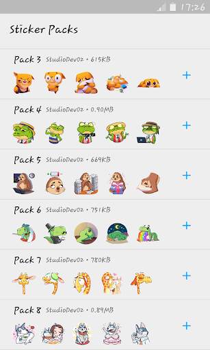Stickers for WhatsApp - Animals screenshot 2
