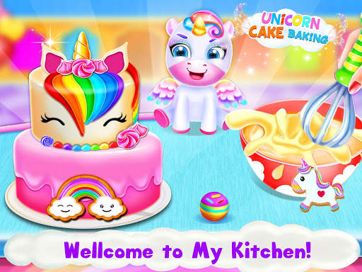 Unicorn Cake Maker: Bakery Kitchen Games screenshot 1