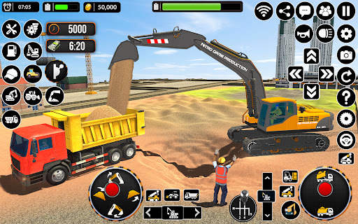 Real Construction Excavator 3D screenshot 6