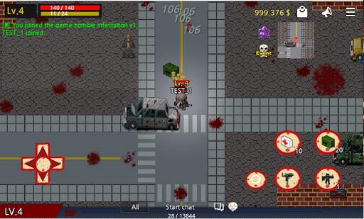 zombie infestation RPG MMO screenshot 2