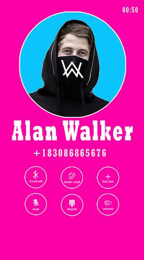 Alan Walker DJ Video Call & chat Simulator screenshot 3