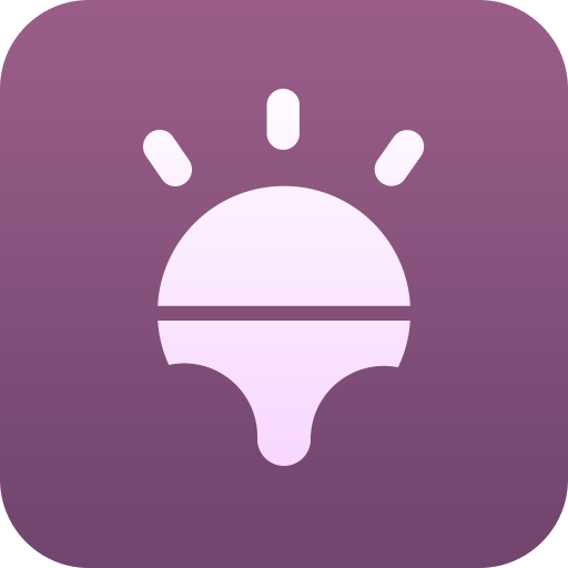 Magic Flashlight- led Light, Clock &amp; Screen Light icon