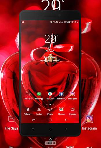 Red Wallpaper screenshot 1