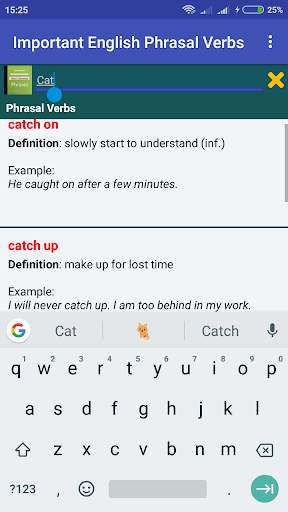 Wow! English Phrasal Verbs screenshot 1