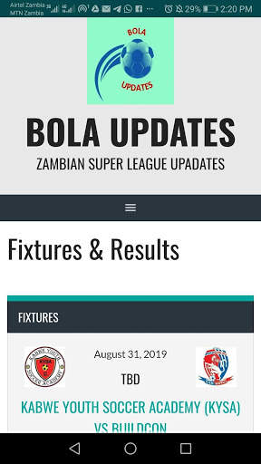 Bola Updates screenshot 3