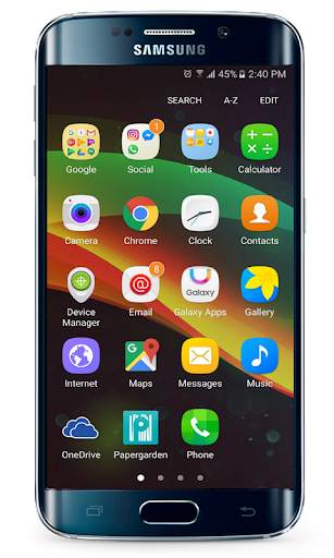 Galaxy S20 Ultra Launcher Them screenshot 3